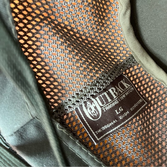 Mens River Guide Hat Mesh Original Outback Trading Company Size LG - Picture 10 of 13